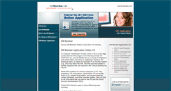 Desktop Screenshot of einnumber.net